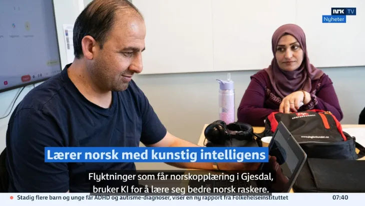 Sklls language training draws media attention.